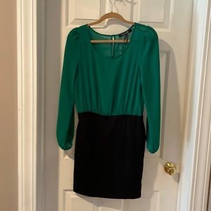 Forever 21 Green and black dress! Great for st Patty Day😊